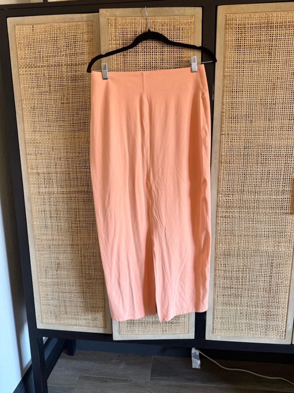 Athleta Peach Midi Skirt - Slim Straight Silhouette - Picture 2 of 7